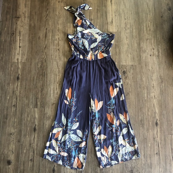 Free People island time asymmetrical jumpsuit - Picture 5 of 14